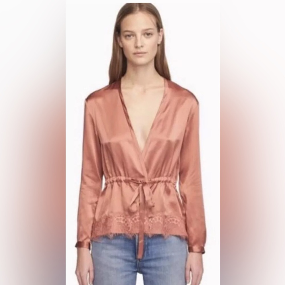 Rag & Bone Tomlin Silk Blouse